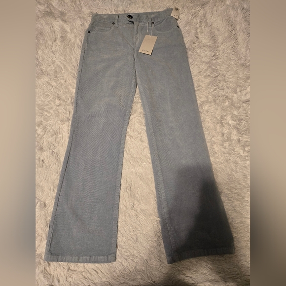 NWT Joie Maza Cropped Corduroy Pants Size 2 Color Thistle - Picture 2 of 13